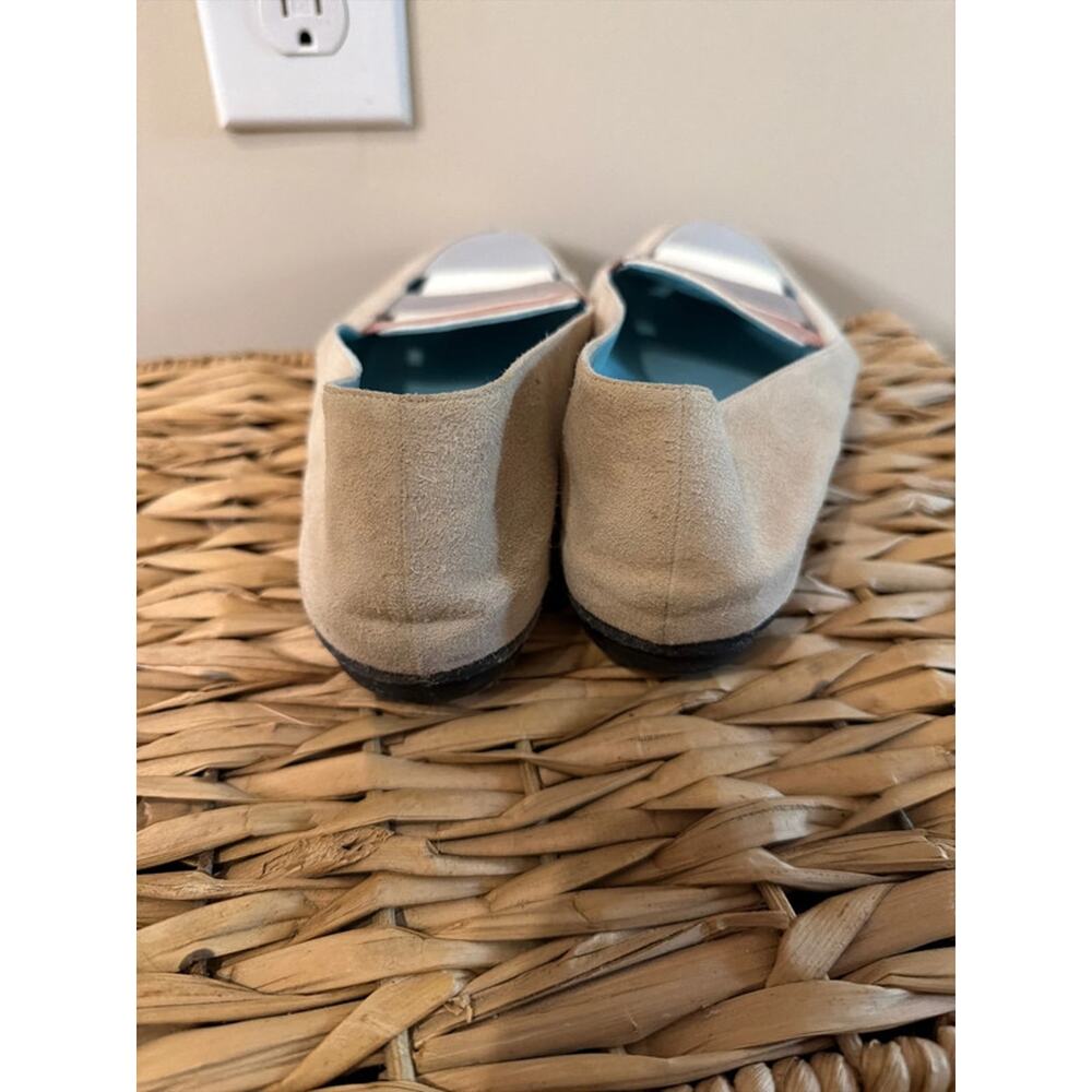 Thierry Rabotin Italy Suede Ballet Flats Beige EU 39 US 8.5-9 Comfort 325 - Picture 9 of 9